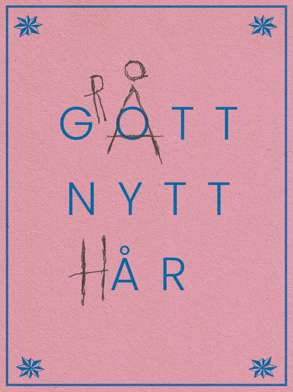 gåvokort för gott nytt år