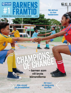 Omslag till Barnens framtid nr 1 2018