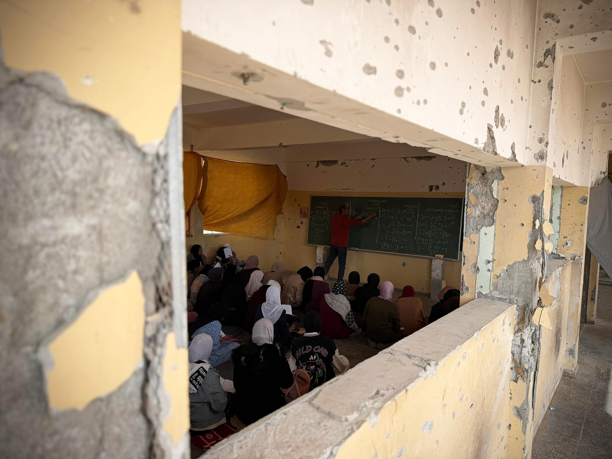 Undervisning i Gaza City